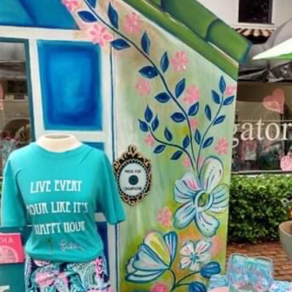 Lilly Pulitzer Quote T shirt